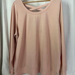 Torrid active long sleeve blush colored shirt
